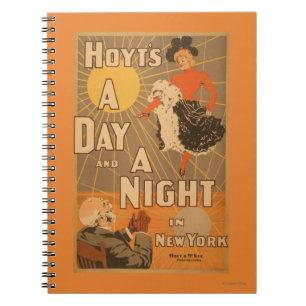 Hoyts a-Tag und eine Nacht in New York City Notizblock