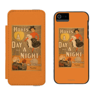 Hoyts A Tag und eine Nacht in New York City Theate Incipio Watson™ iPhone 5 Geldbörsen Hülle