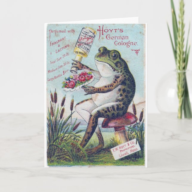 Hoyts deutscher Kölner Frosch Karte (Vorderseite)