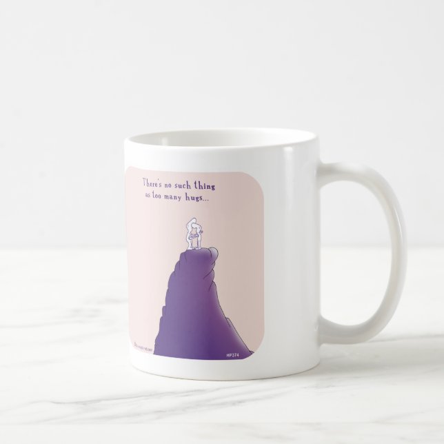 HP374 "Harold Planet" zu viele Umarmungen Tasse (Rechts)