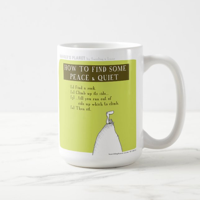 HP5065 "Harold Planeten" Friedensruhe Tasse (Rechts)