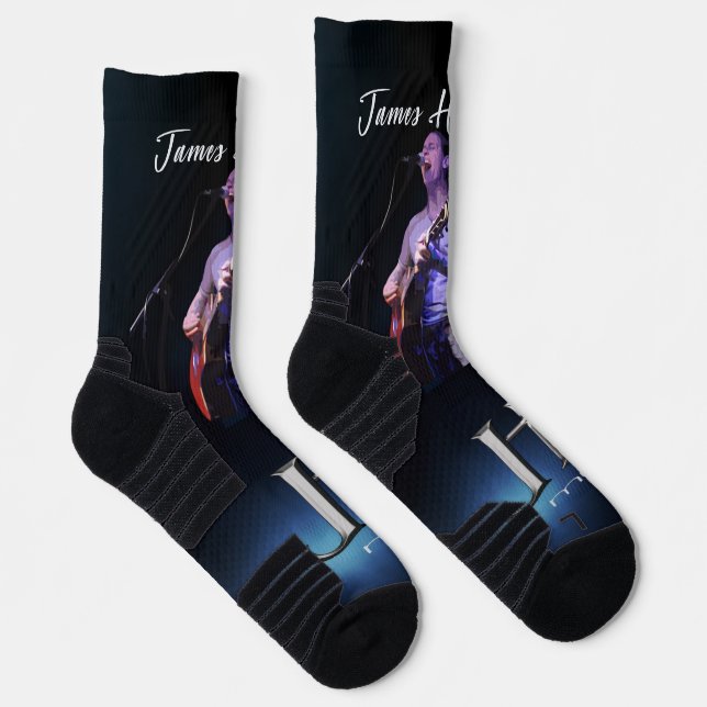 HP Crew Athletic Socks - James Hartsoe singen Socken (Rechts)
