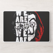 HP Laptop Skin WIR SIND, WER WIR SIND Dali-Maske L