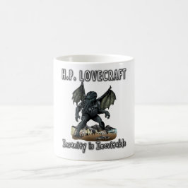 HP Lovecraft -- Geisteskrankheit ist unvermeidlich Verwandlungstasse