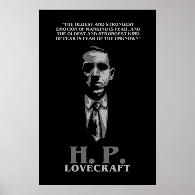 HP Lovecraft Poster (Vorne)