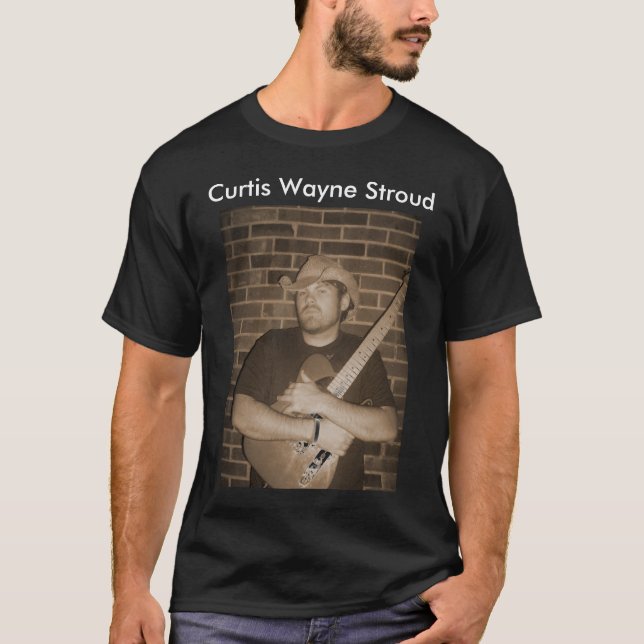 HPIM0741sepia, Curtis Wayne Stroud T-Shirt (Vorderseite)
