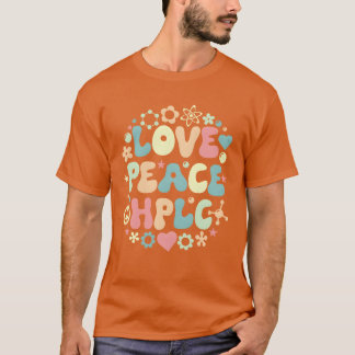 HPLC Flüssigkeitschromatographie Liebe Retro Vinta T-Shirt