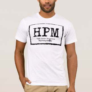 HPM MEIN PASTOR PETTY T - SHIRT WEISS UND SCHWARZ