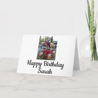 Hppy Geburtstag Sarah Karte