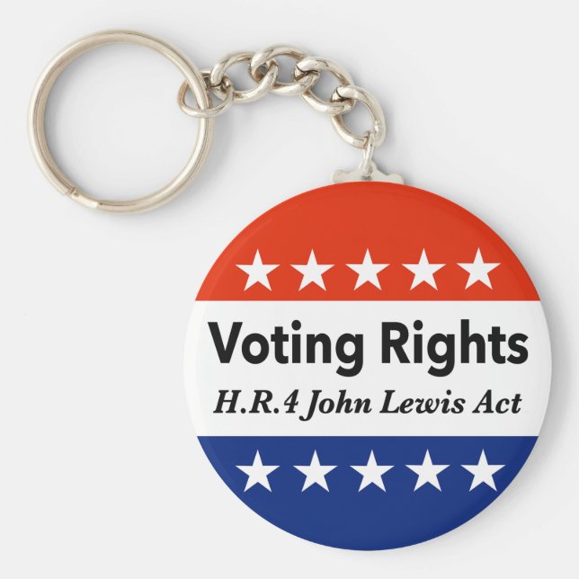 HR4 John Lewis Voting Rights Act Schlüsselanhänger (Vorne)