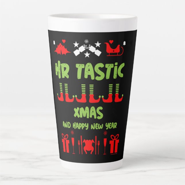 HR Christmas Geschenke Kaffee Milchtasse (Vorderseite)