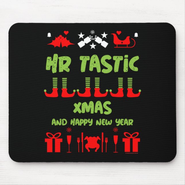 HR Christmas Geschenke Kaffee Mousepad (Vorne)