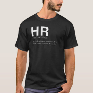 HR Definition Faules Personal Personalmanagement T-Shirt
