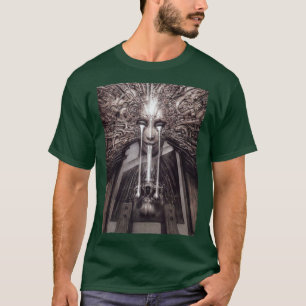 HR Giger Art Steampunk  T-Shirt