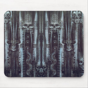 hr_giger_newyorkcity_XI_exotic-corrected-tiled Mousepad