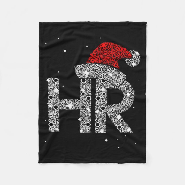 Hr Human Resource Jobs - Funny Christmas Gift  Fleecedecke (Vorderseite)