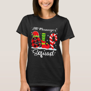 HR-Manager-Elf-Squad-Weihnachts-Rekruterierungsver T-Shirt