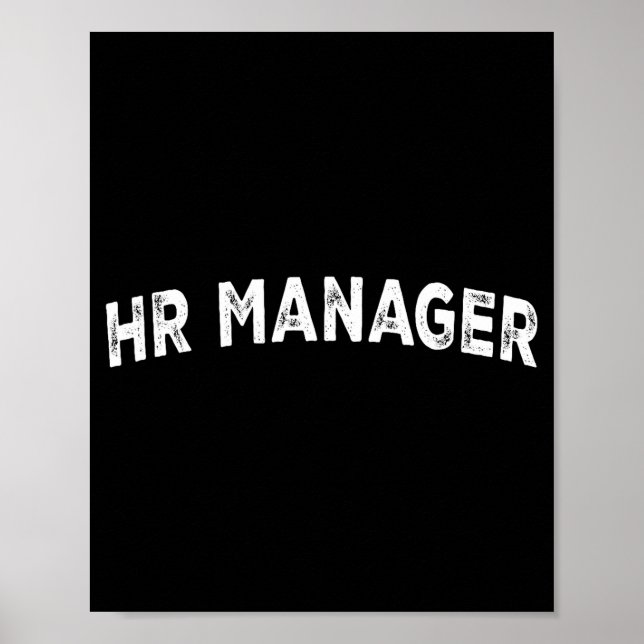 Hr Manager  Poster (Vorne)