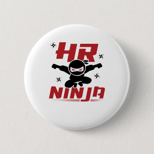 HR Ninja Human Resources Button