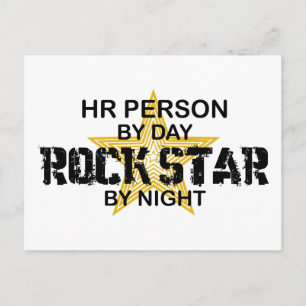 HR Person Deadly Ninja Postkarte