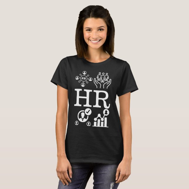 HR (Personalabteilung) T-Shirt (Vorne ganz)