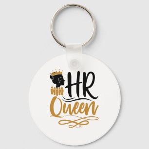 HR Queen Human Resources Women Schlüsselanhänger