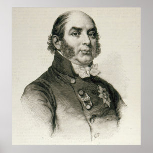 HRH Der Herzog von Kent, der Vater der Königin Poster