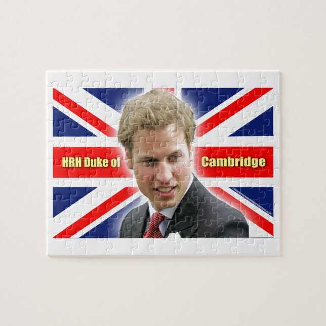 HRH Herzog von Cambridge - Atemberaubend! Puzzle (Horizontal)