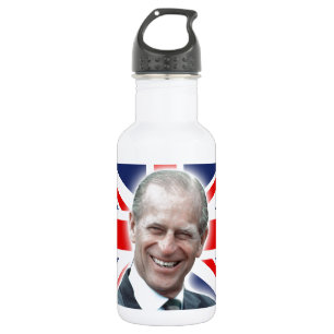 HRH Herzog von Edinburgh - Toll! Edelstahlflasche