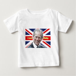 HRH Herzog von Einburgh - I Liebe Philip Baby T-shirt