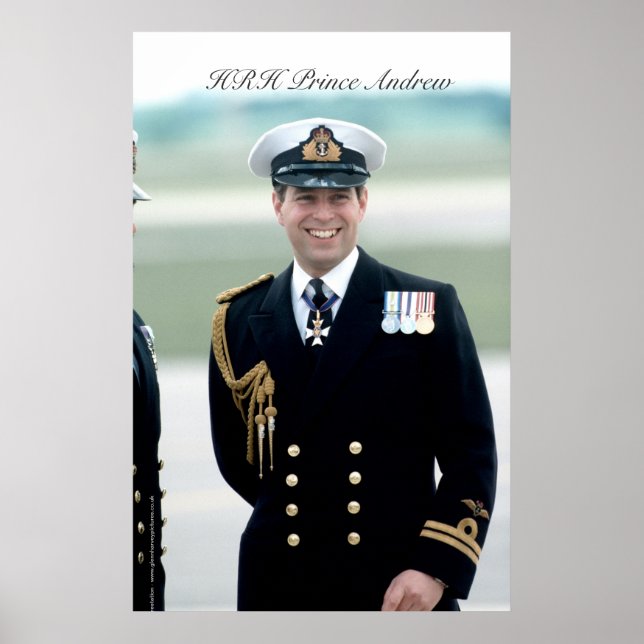 HRH Prince Andrew Poster (Vorne)