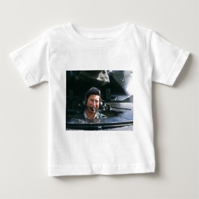 HRH Prince Charles Baby T-shirt (Vorderseite)