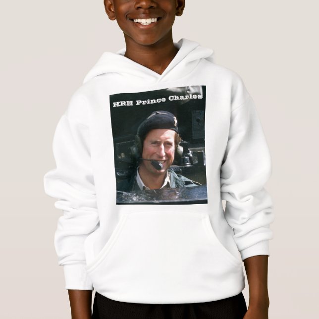 HRH Prince Charles Hoodie (Vorderseite)