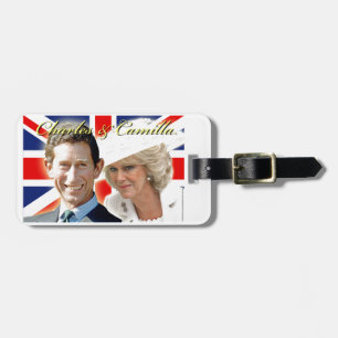 HRH Prince Charles & HRH Duchess of Cornwall Gepäckanhänger