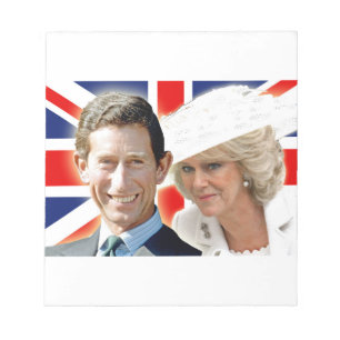 HRH Prince Charles & HRH Duchess of Cornwall Notizblock