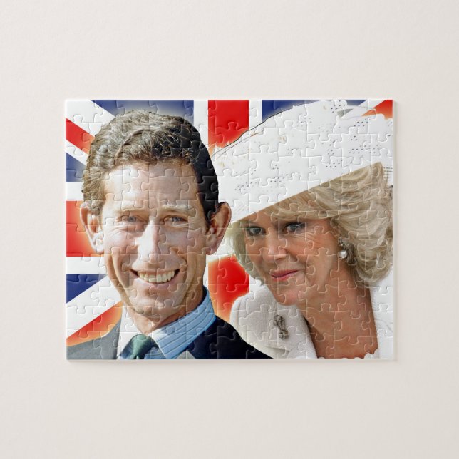 HRH Prince Charles & HRH Duchess of Cornwall Puzzle (Horizontal)
