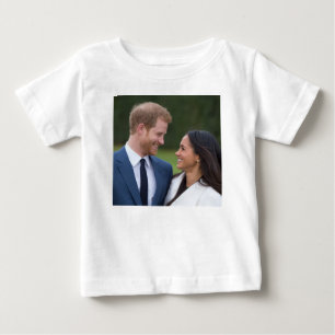 HRH Prince Harry und Meghan Markle Royal Wedding Baby T-shirt
