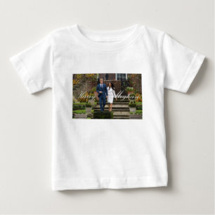 HRH Prince Harry und Meghan Markle Royal Wedding Baby T-shirt