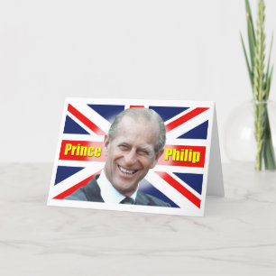 HRH Prince Philip Feiertagskarte