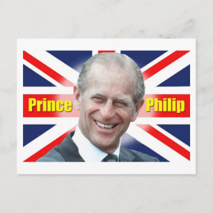 HRH Prince Philip Postkarte