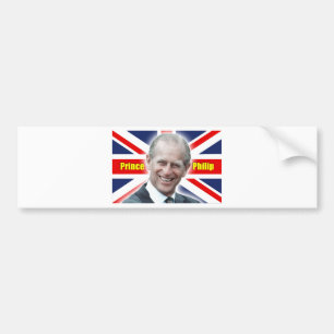 HRH Prince Philip - Super! Autoaufkleber