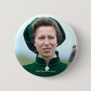 HRH Princess Anne Warminster Button
