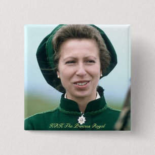 HRH Princess Anne Warminster Button