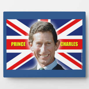 HRH Prinz Charles - Patiotic! Fotoplatte