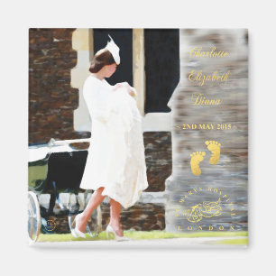 HRH Prinzessin Charlotte Elizabeth Diana - Magnet