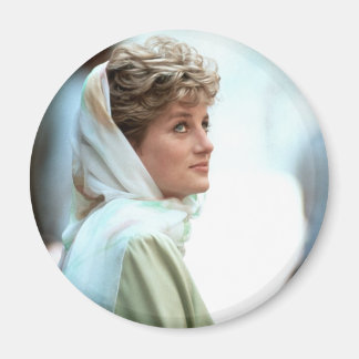 HRH Prinzessin Diana Ägypten 1992 Magnet