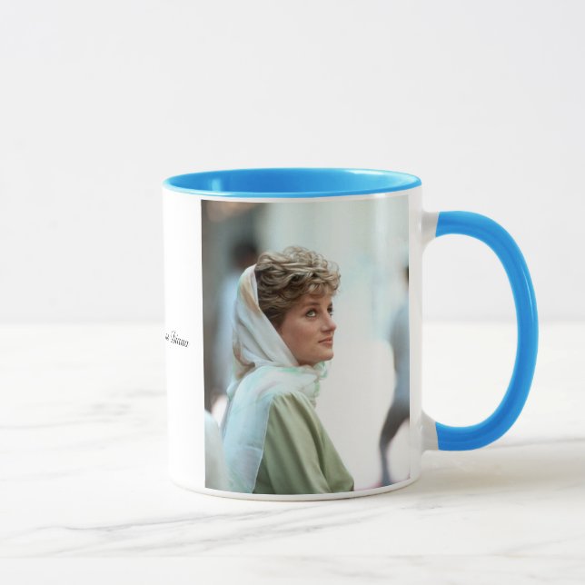 HRH Prinzessin Diana Ägypten 1992 Tasse (Rechts)