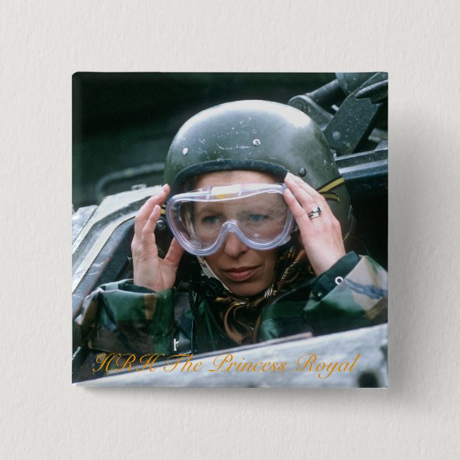 HRH The Princess Royal 1985 Button (Vorderseite)