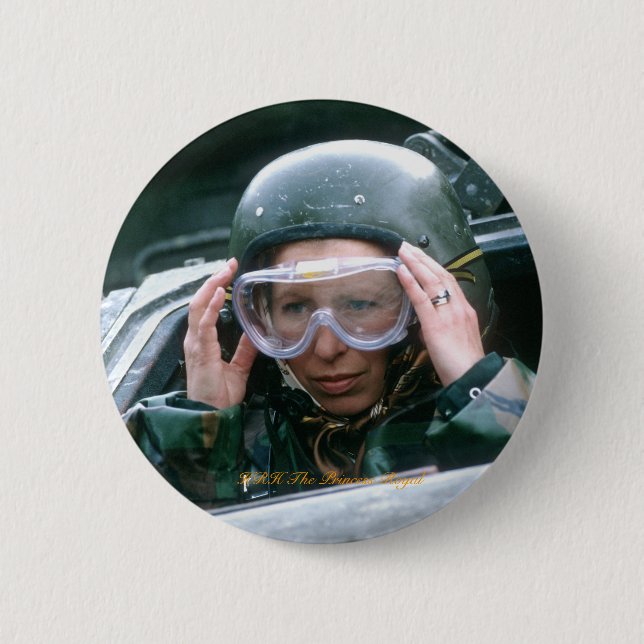 HRH The Princess Royal 1985 Button (Vorderseite)