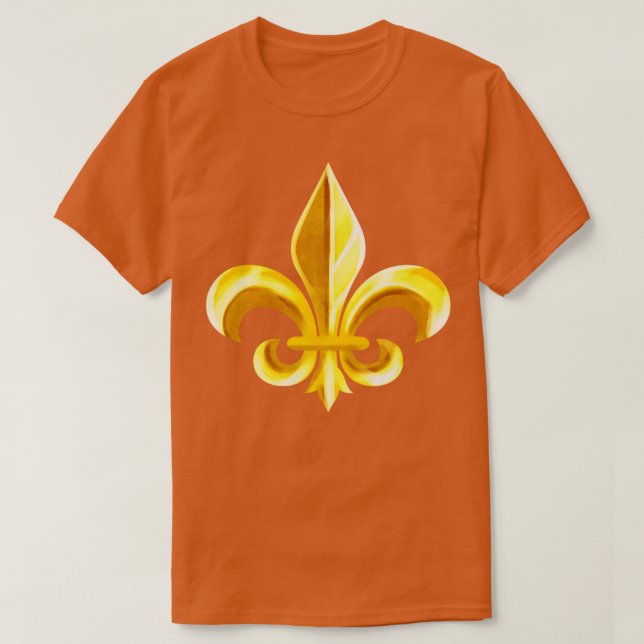 Hright Golden Lilie T-Shirt (Design vorne)